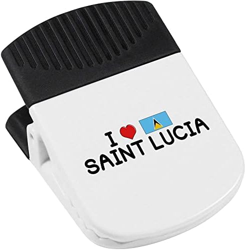 Clip magnetic azeeda „I Love Saint Lucia”