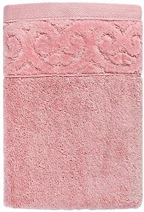 Prosop de mână jixiangdou, prosop de mână bumbac Ultra moale moale de absorbție mare pentru spina hotel pentru baie, 13 x 30 inch, 1pack, roz