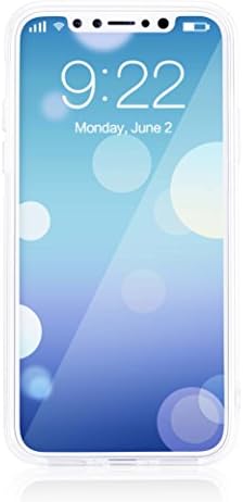 TechNext020 pentru iPhone XS Clear Carcasă, SHOCKPROOF ULTRA SLIM FIT Silicon iPhone 10 Transparent Cover TPU moale cu gel