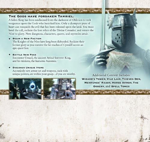 The Elder Scrolls IV: Cavalerii celor nouă - PC