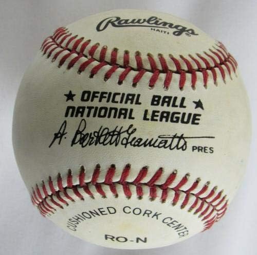 Gregg Jefferies a semnat autograful automat Rawlings Baseball B107 - Baseballs autografate