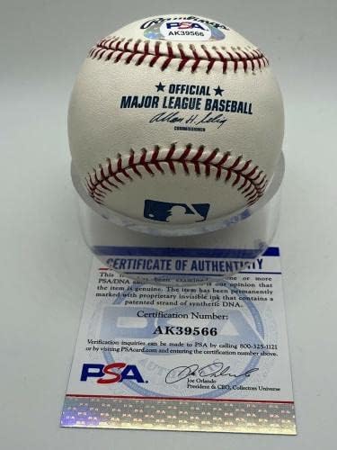 Jeremy Hermida Florida Marlins a semnat autograf oficial OMLB Baseball PSA ADN - baseball -uri autografate
