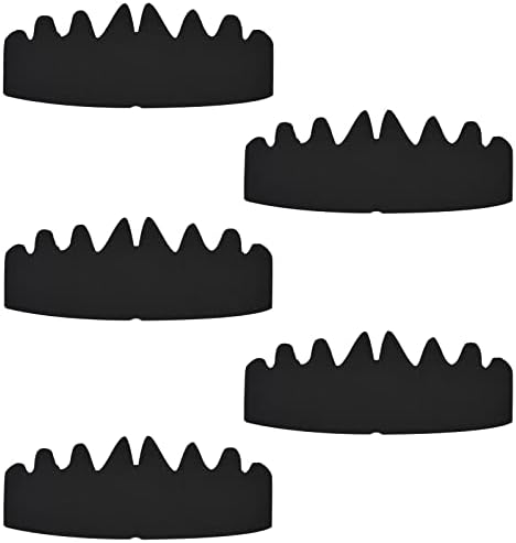 5 buc Caps de baseball negru Inserții Shapers