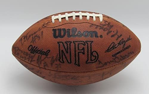 Wilson NFL fotbal multi -autografat/înscris de jucătorii Browns 176252 - fotbal autografiat