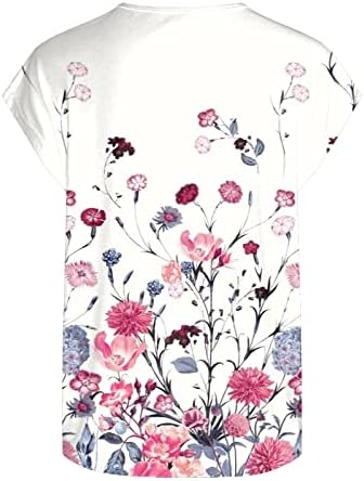 Camasi pentru femei vara camasi maneca scurta dantela V gât retro imprimate camasa Vrac se potrivesc moale trendy Casual bluza