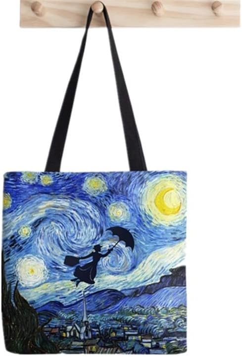 Xiaojia Personalitate Imprimat tote Bag pentru femei cumpărătoare geantă de mână pentru cumpărături geantă de cumpărături doamne