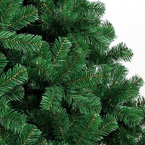 DULPLAY brad Artificial de Crăciun de înaltă calitate, suport metalic de molid articulat copac de Crăciun neluminat ecologic
