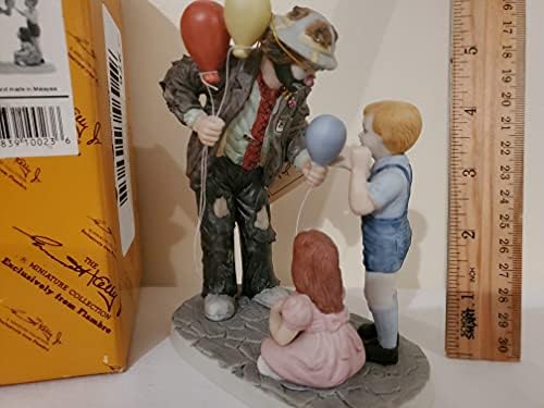 EKJ Making New Friends - 'Emmett Kelly, Jr. Signature Collection' Porțelan Clovn Figurine Limited Edition 7172