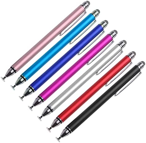 Pen -ul Boxwave Stylus compatibil cu Sunmi L2 - DualTip Capaciitive Stylus, Sfat cu vârf de fibră Sfat Capacitor Stylus Pen