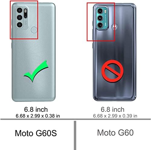 Furiet compatibil cu Motorola Moto G60s portofel caz încheietura curea Lanyard Flip credit ID Card titularul magnetice Folio