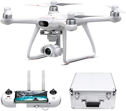 Drone Potensic Dreamer 4K Pro cu cameră Gimbal cu 3 axe pentru adulți, Quadcopter GPS FPV cu rază de transmisie de 2 km, zbor de 28 de minute, Motor fără perii, întoarcere automată, cu carcasă metalică și Card SD de 32 g