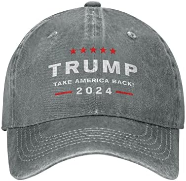 Pălărie 2024 Take America Back Election - The Return Hats Vintage Baseball Baseball Cap Cotton Maga Hat Negru