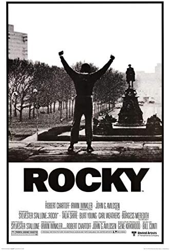 Poster de film Rocky Toată viața lui a fost un milion la o singură lovitură, 24x36