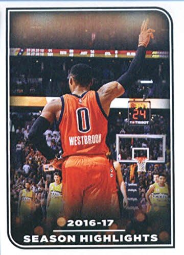 2017-18 Stickers Panini NBA 8 Russell Westbrook Basketball Sticker
