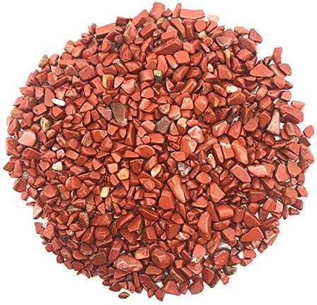 SEEWOODE AG216 50g 5-8mm Vrac Tumbled naturale Jasper roșu lustruit cristal pietre vindecare Specimen pietre naturale și minerale