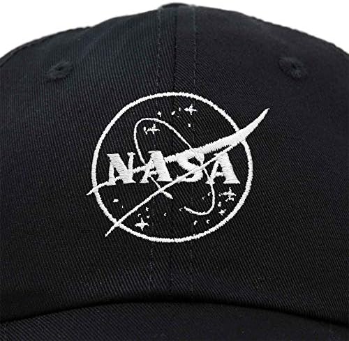 Dalix NASA HAT BASEBALL CAP DE BASEBLAT BUTTON BUTTON PIGMENT PIGMENTULUI