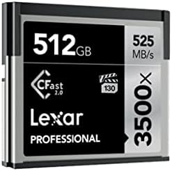 LEXAR Media 512GB PRO 3500X CFAST