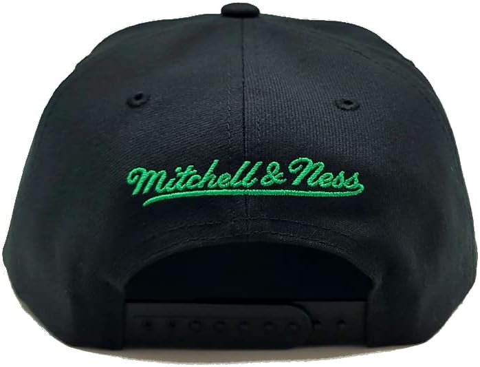Mitchell & Ness Seattle Supersonics Sonics nou Negru galben verde Era Snapback pălărie Cap