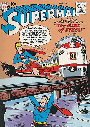 Superman 123 sărac; DC carte de benzi desenate